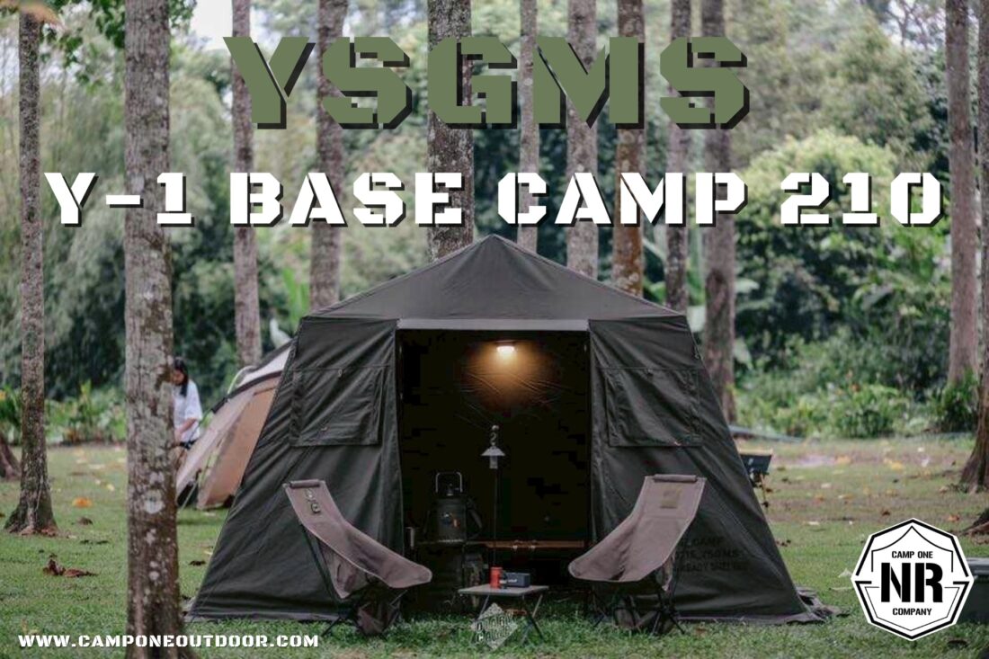 YSGMS Y-1 BASE CAMP 210 – ศิลปะของการตั้งแคมป์ในรูปแบบ Military Shelter