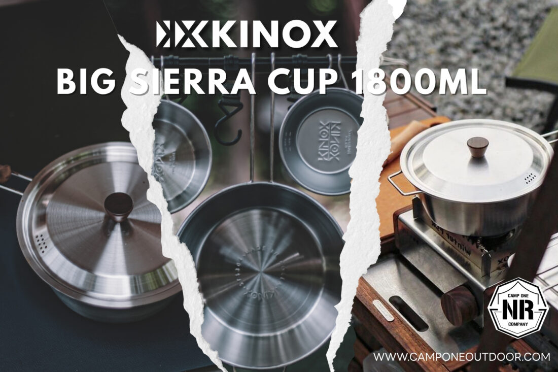 KINOX Big Sierra Cup 1800ml ถ้วยเซียร์ร่าขนาดใหญ่คู่ใจชาวแคมป์ ส่งตรงจากเกาหลี